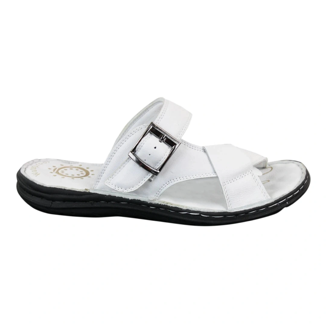 Wyndham W07 Herren Ledersandalen: Bequeme Mules mit Schnalle, wasserdicht und stilvoll für jeden Schritt.