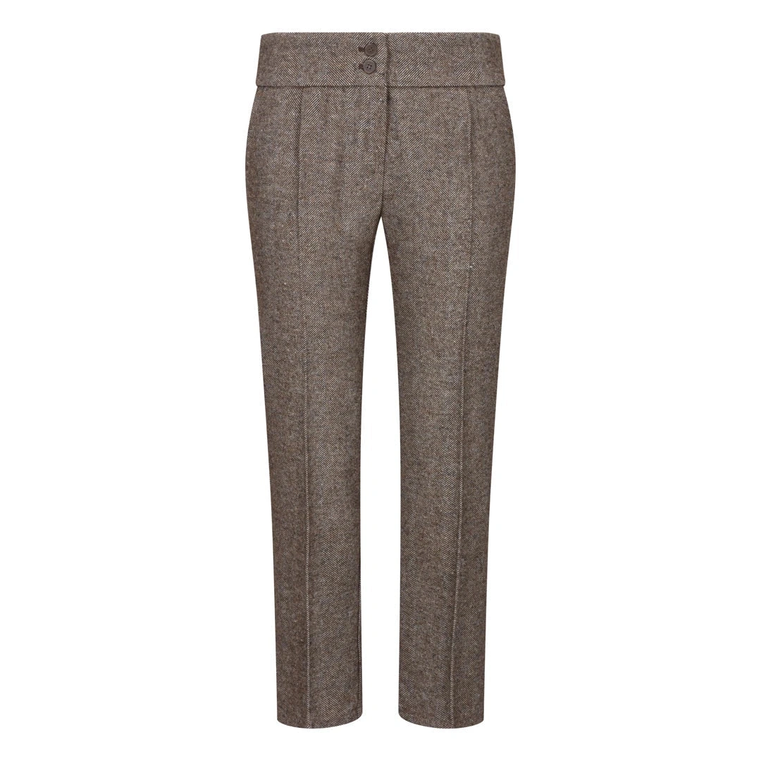 Glamour pur: 1920er Tweed Anzug für Damen, Blazer, Weste & Hose, zeitloser Chic, perfekt für jeden Auftritt!